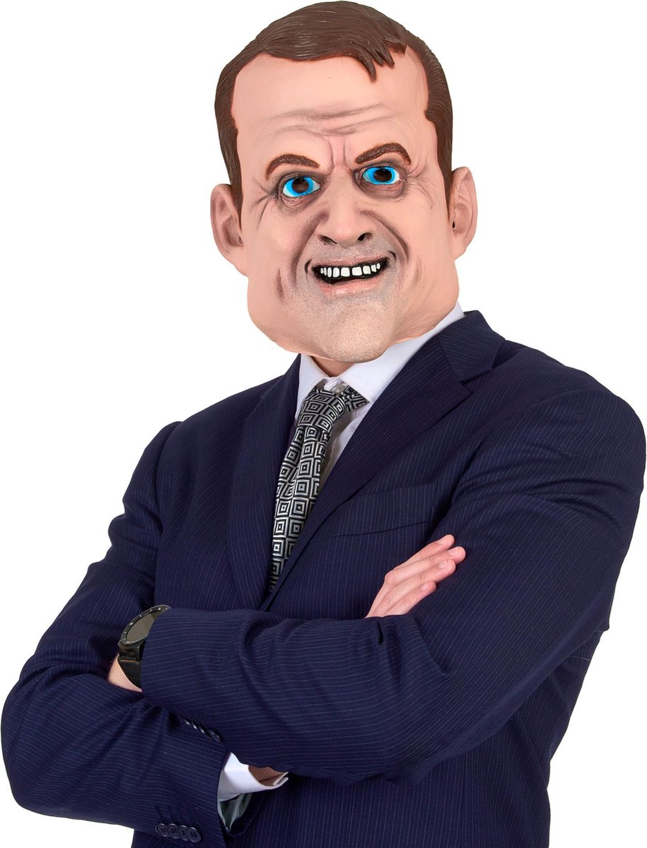 STYLER - Humoristisch Emmanuel masker voor volwassenen -   > Integrale maskers